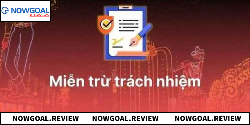 Các thông tin cơ bản trong phần miễn trừ trách nhiệm